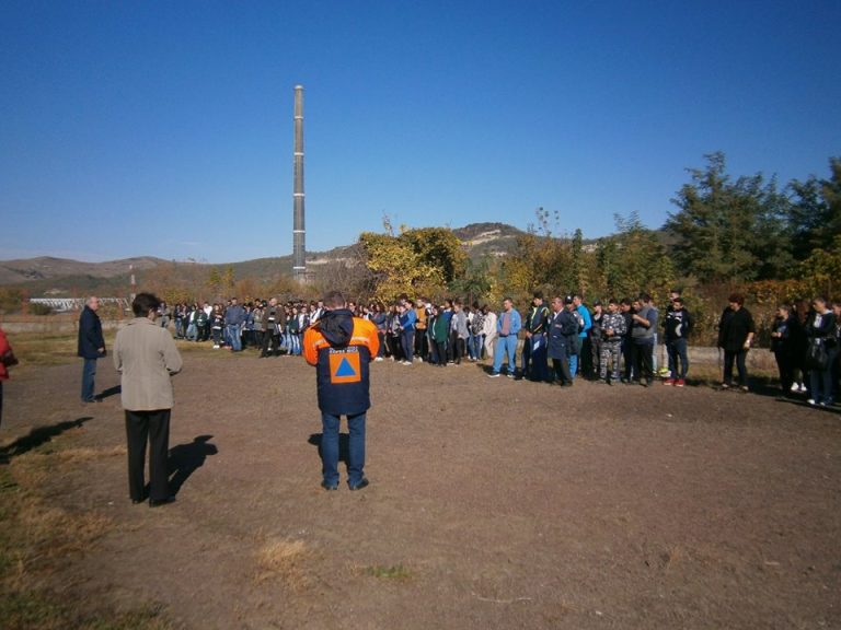 GALERIE FOTO – Exerciţiu de alarmare în unităţile şcolare copşene