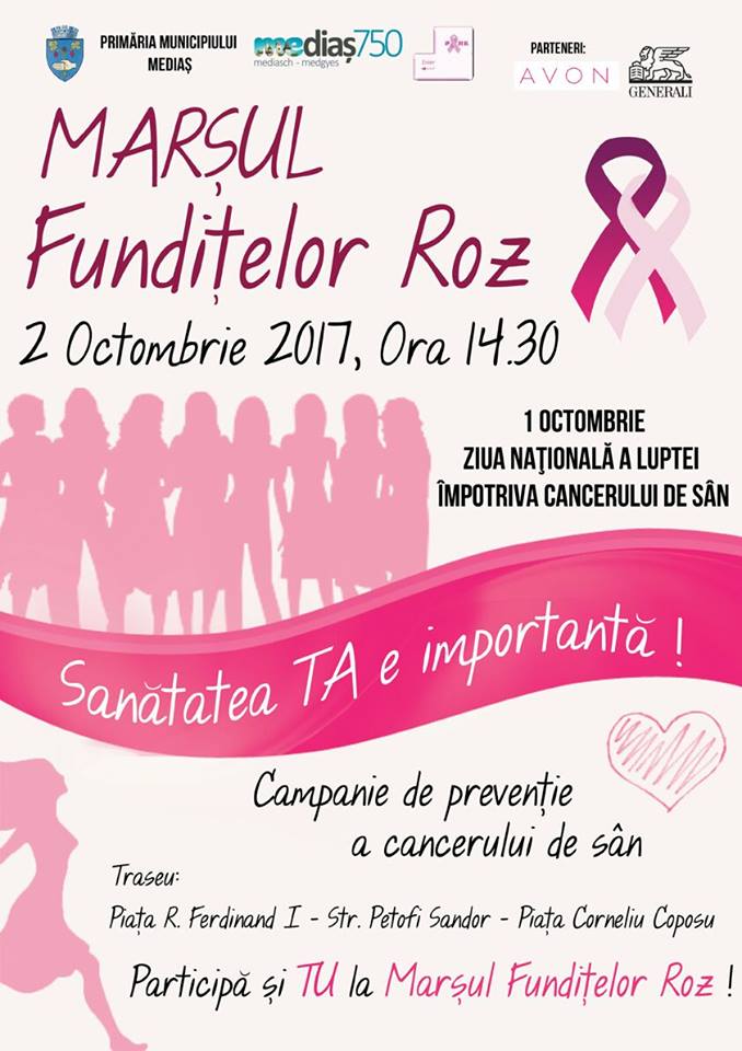 Marșul Fundițelor Roz pentru prevenția cancerului de sân