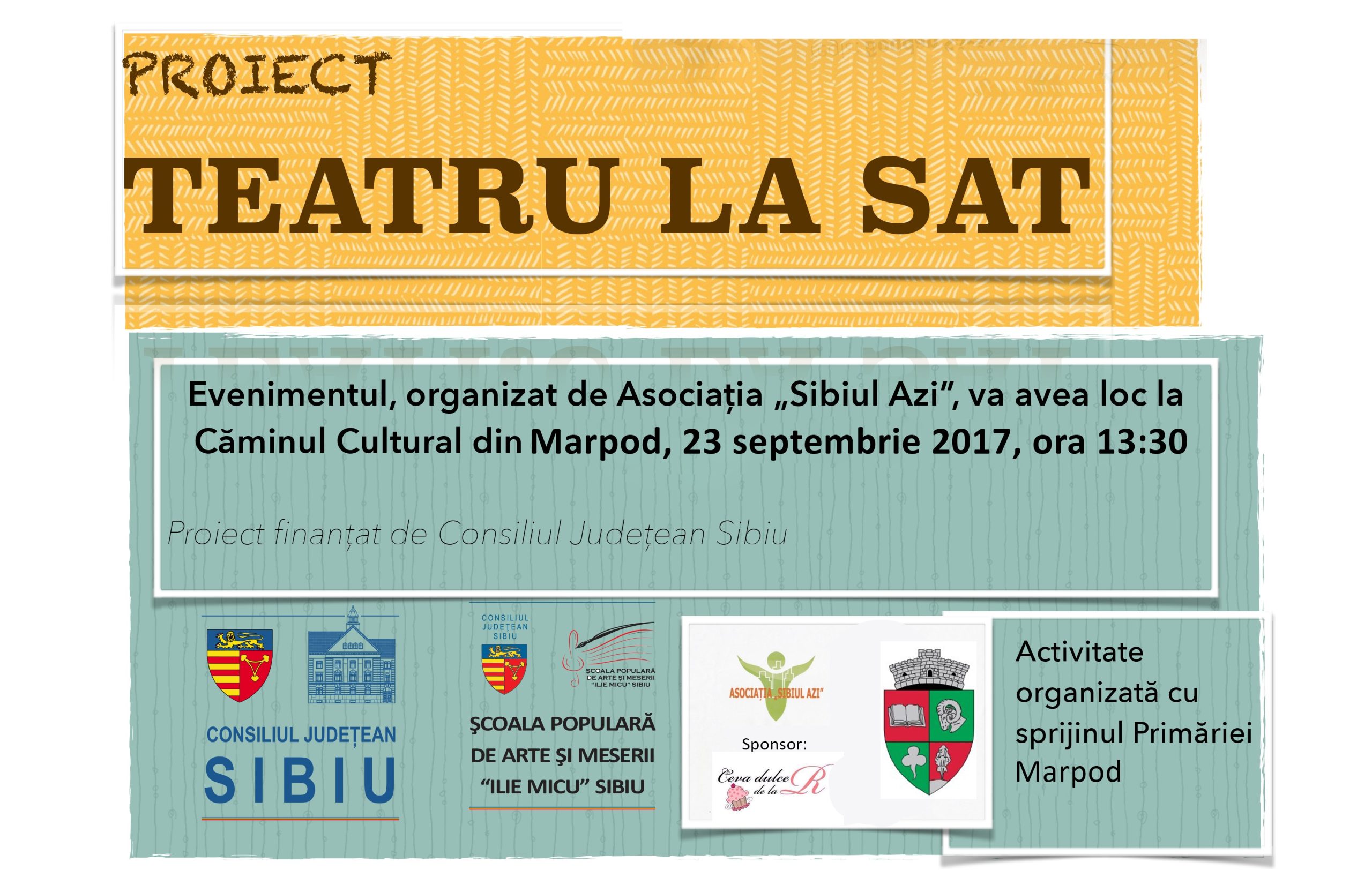 „Teatru la sat” ajuns la cea de-a II-a ediție