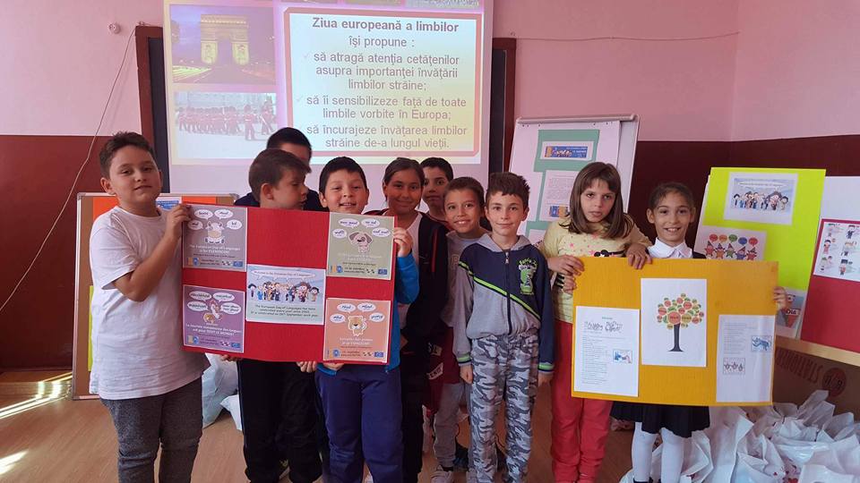 Ziua Europeană a limbilor străine marcată la Școala Gimnazială Nr.8