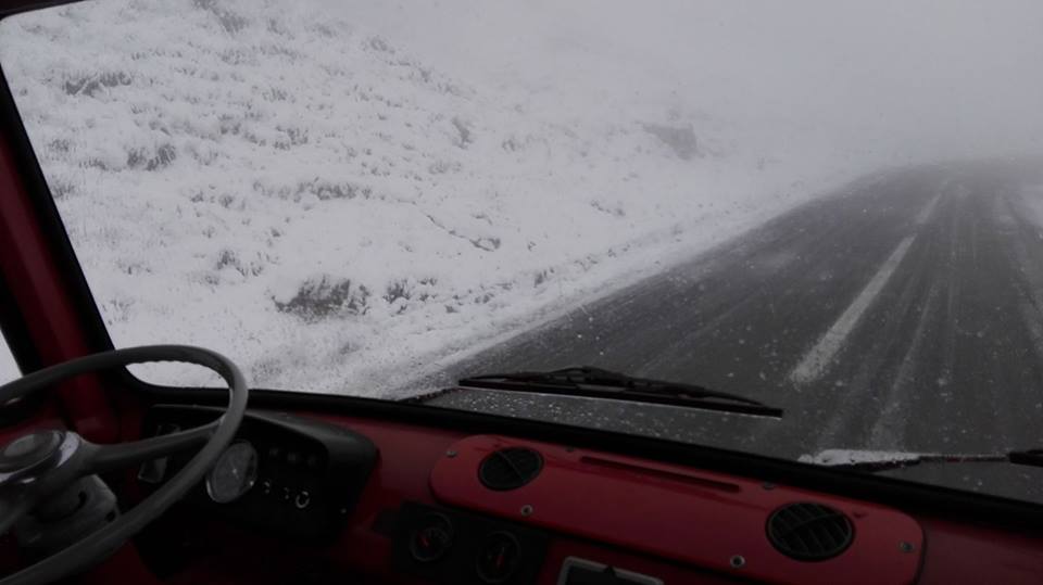Strat de zăpadă de 24 de centimetri, la Bâlea Lac