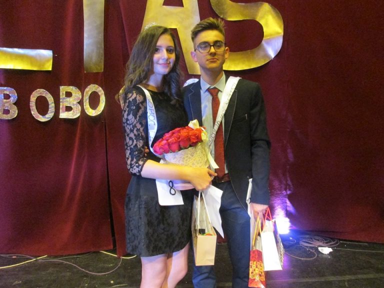 Mădălina Proștean și Bîrloncea Raul, miss și mister Axente 2017