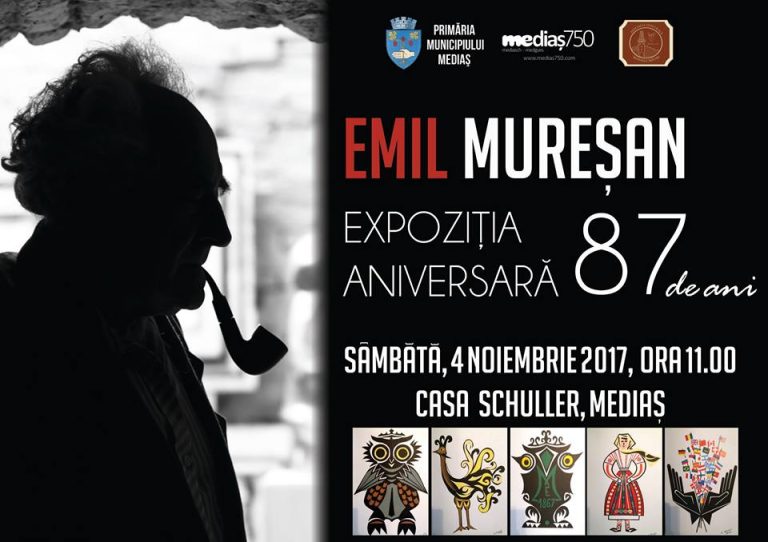 Expoziție aniversară: ”Emil Mureșan – 87 de ani”