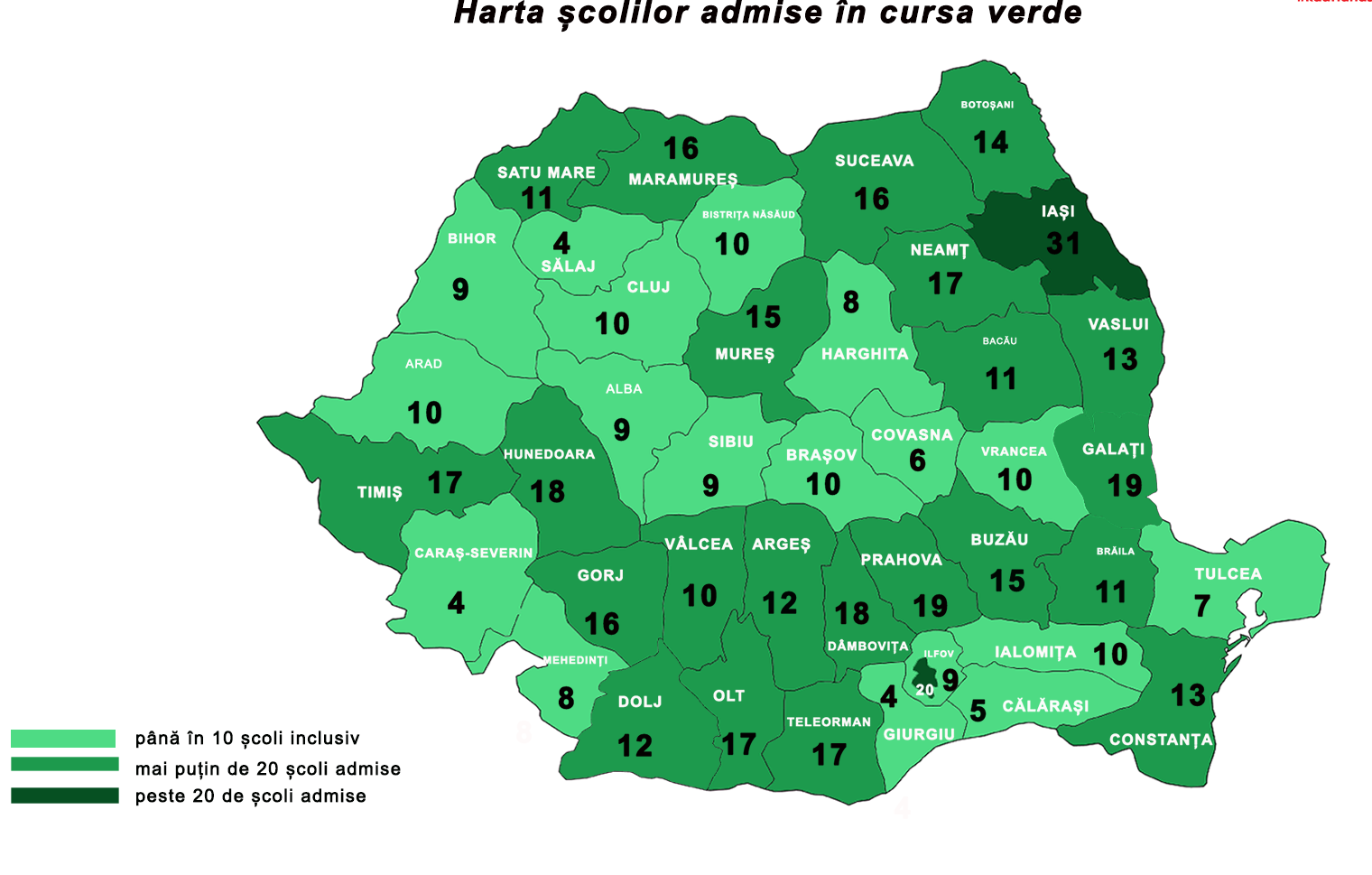 9 școli din Sibiu au rămas în cursa pentru 15.000 de euro