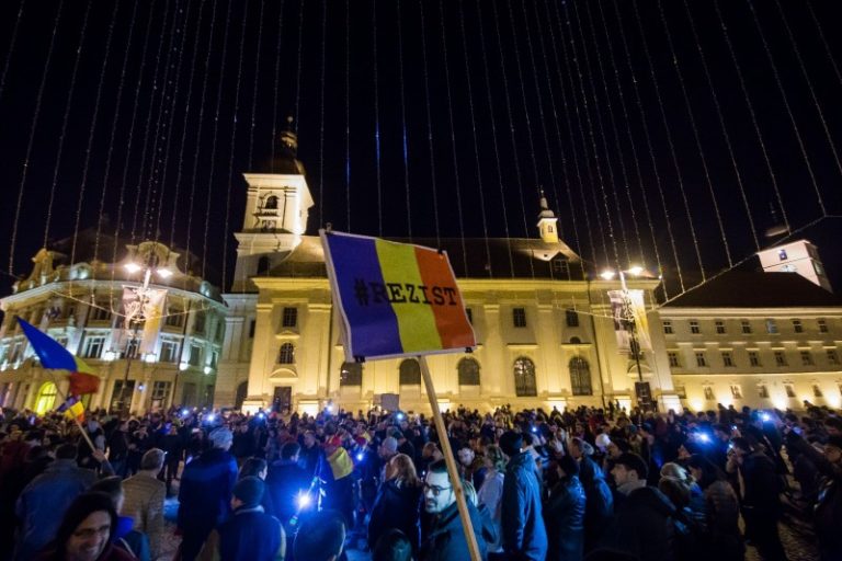 Protestele din Sibiu au primit avizul Primăriei