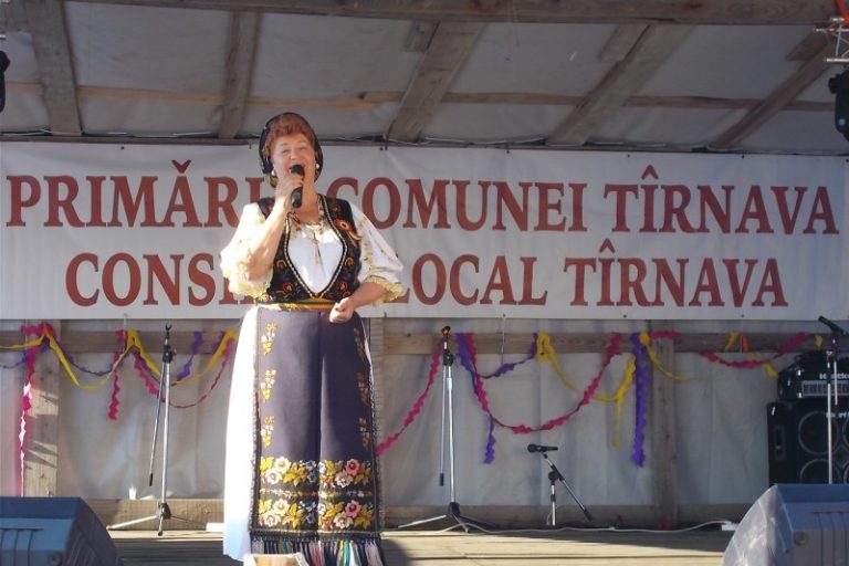 Veta Biriș, alături de medieșeni de Ziua Națională