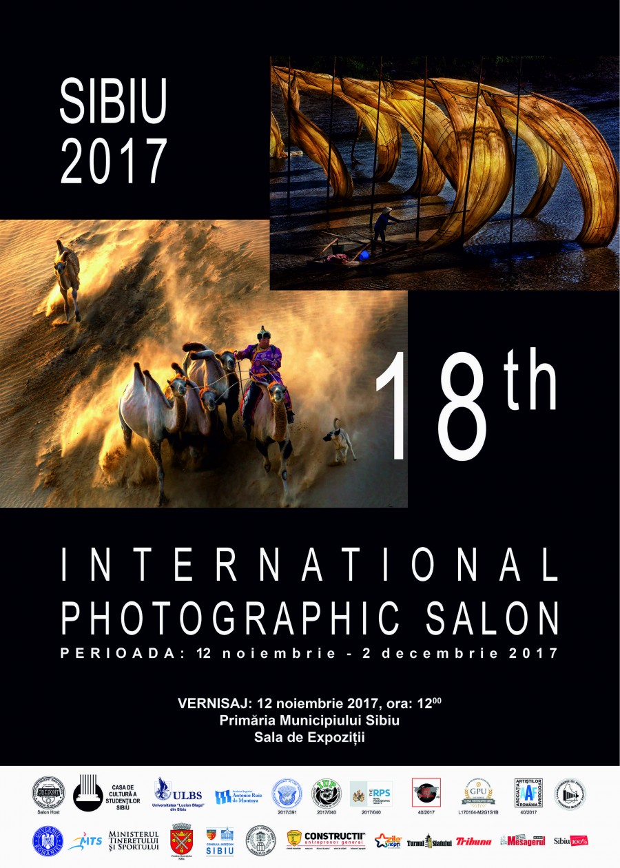 200 de lucrări selectate de la artiști fotografi din 50 de țări, la Salonul Internaţional de Artă Fotografică