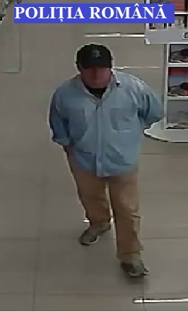 Un alt hoț de Mall este căutat de polițiști