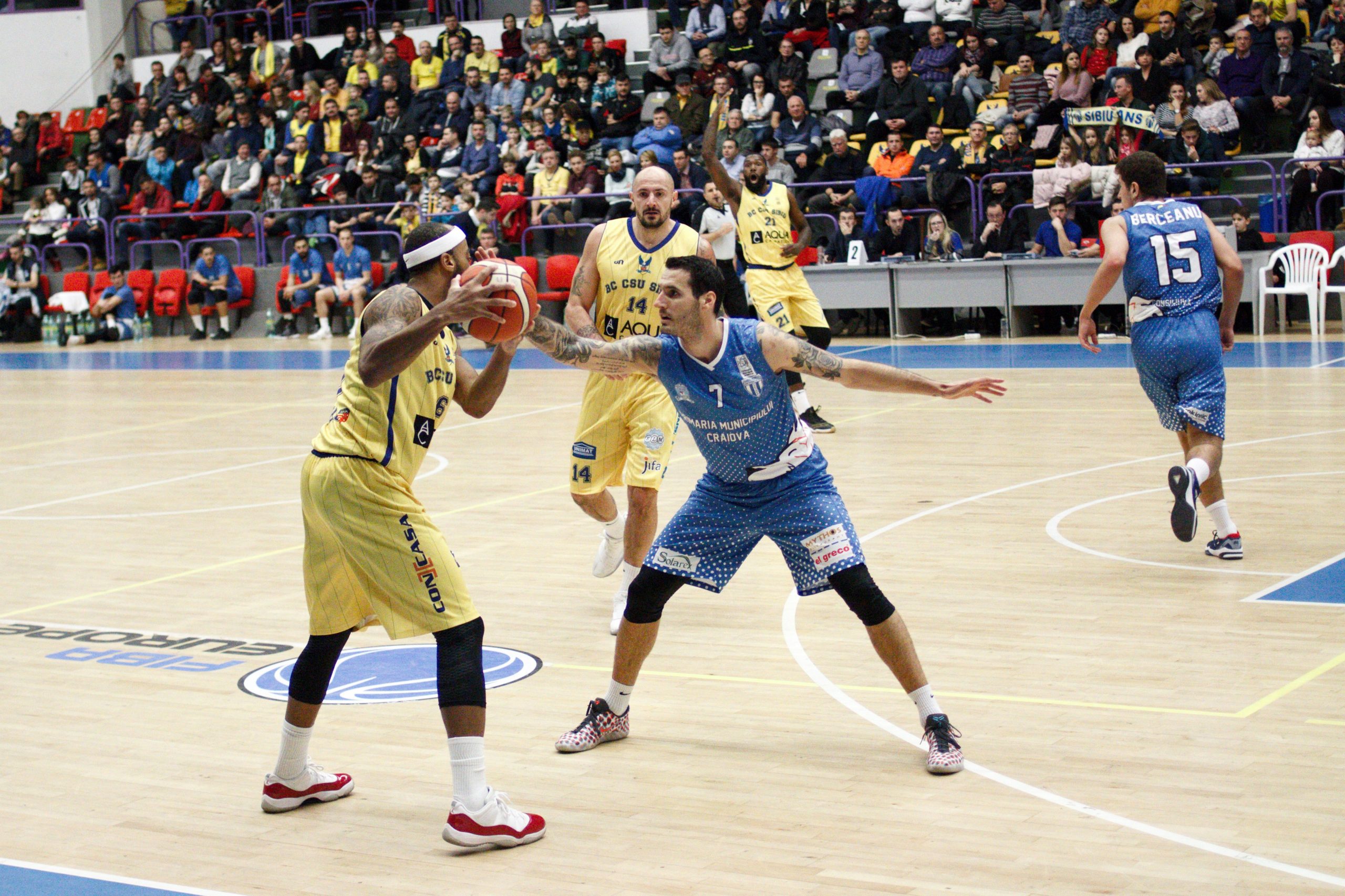 CSU Sibiu primește vizita locului 9 din campionat