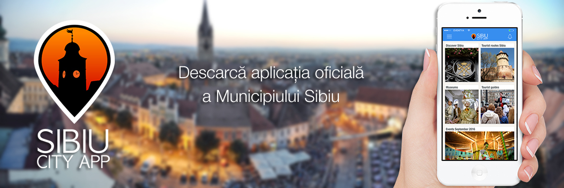 Sibienii sunt invitați la prezentarea extinderii aplicației Sibiu City App