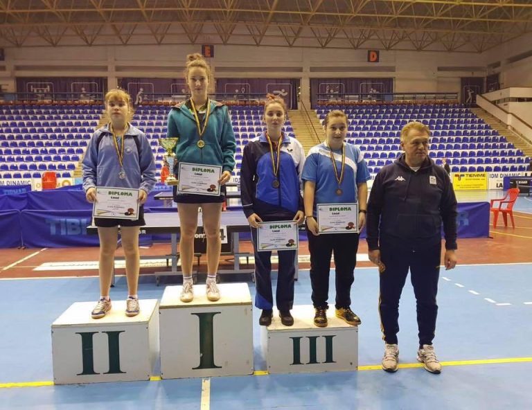 Andreea Dragoman a câștigat prima medalie pentru CSM Mediaș