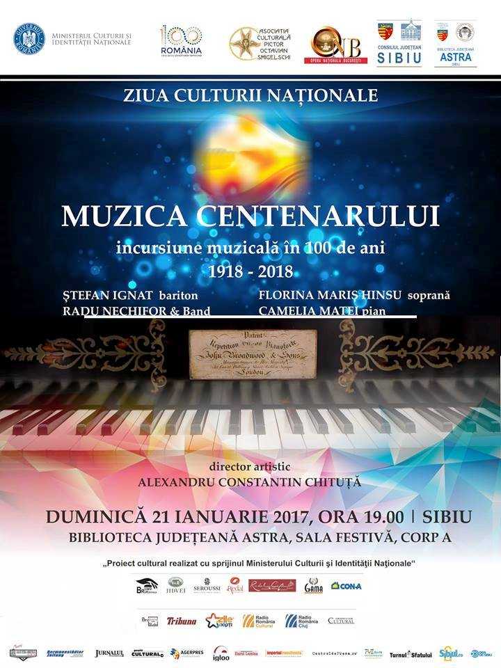 Concert extraordinar în deschiderea anului Centenar la Sibiu
