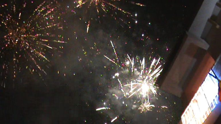 Medieșenii, așteptați la focul de artificii din noaptea de Revelion