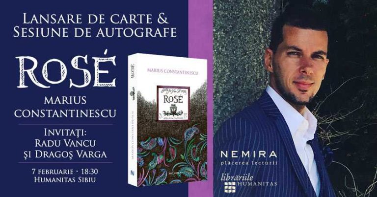 Lansare de carte la Humanitas Sibiu