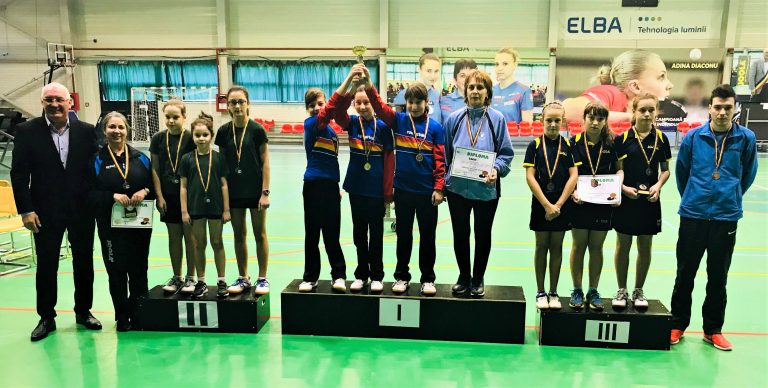 Medalie de bronz pentru CSM Mediaș la Naționalele de tenis de masă
