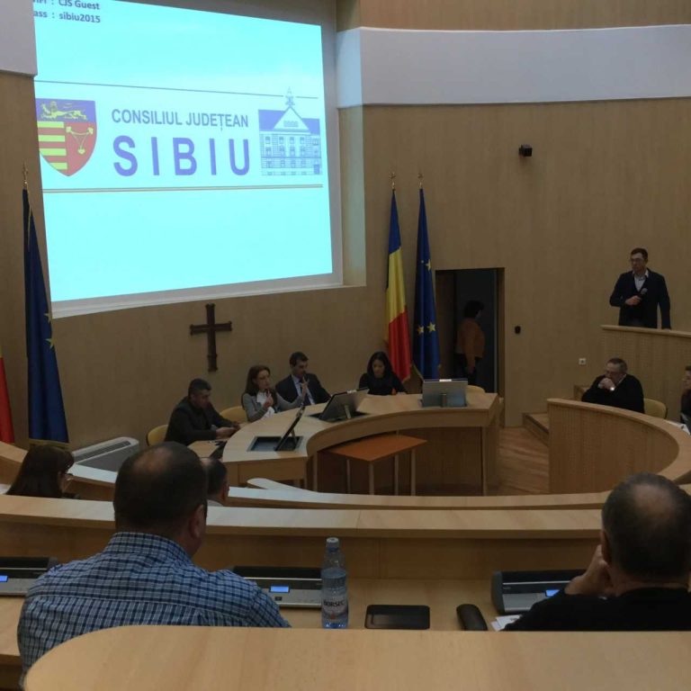Primarii din Sibiu, informați la început de an cu privire la noi oportunități de finanțare