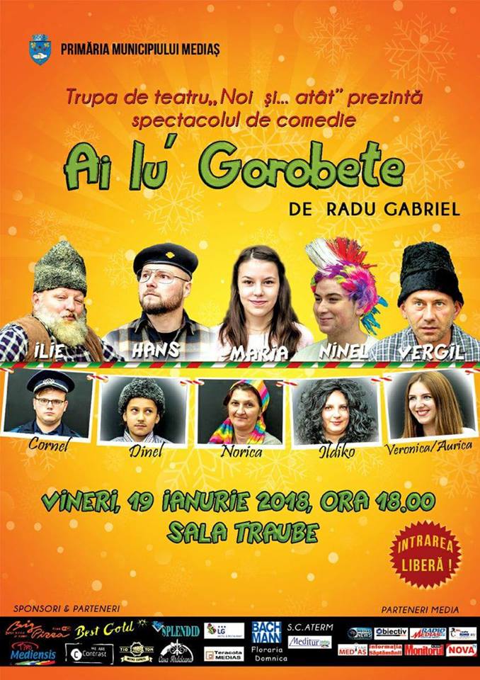 “Ai lu’ Gorobete” revine pe scena Sălii Traube