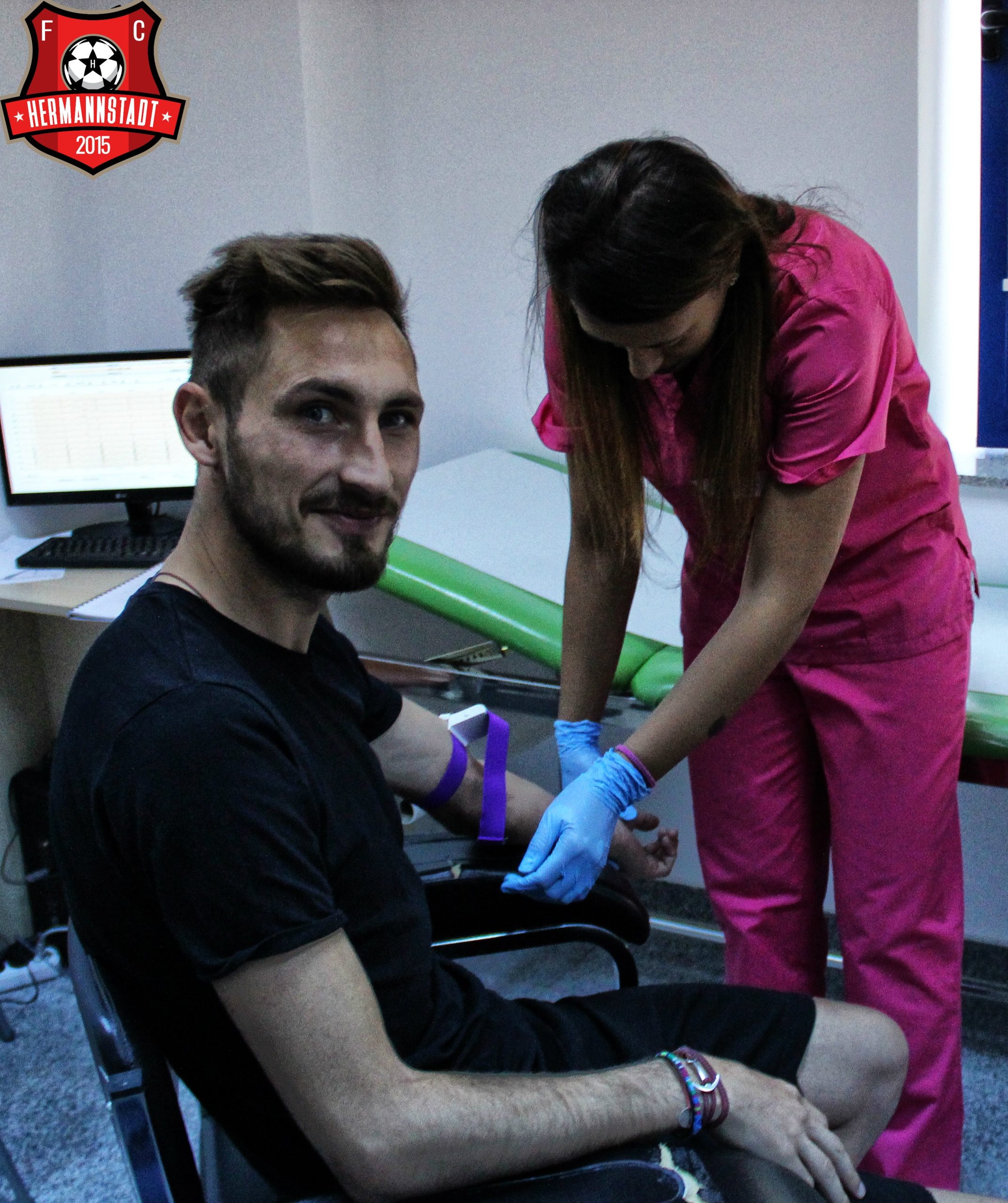 Fotbaliștii de la FC Hermannstadt au efectuat vizita medicală