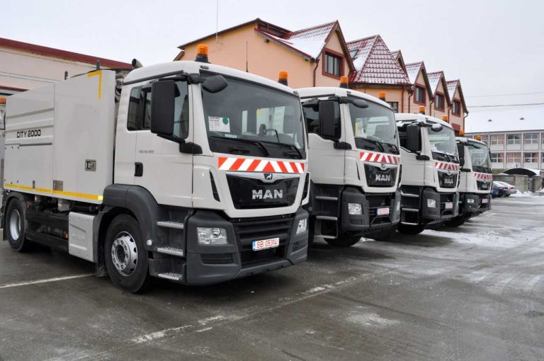 FOTO – Autospeciale performante pentru Apă Canal Sibiu