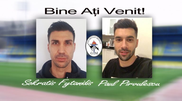 Paul Pîrvulescu și Sokratis Fytanidis au semnat cu Gaz Metan