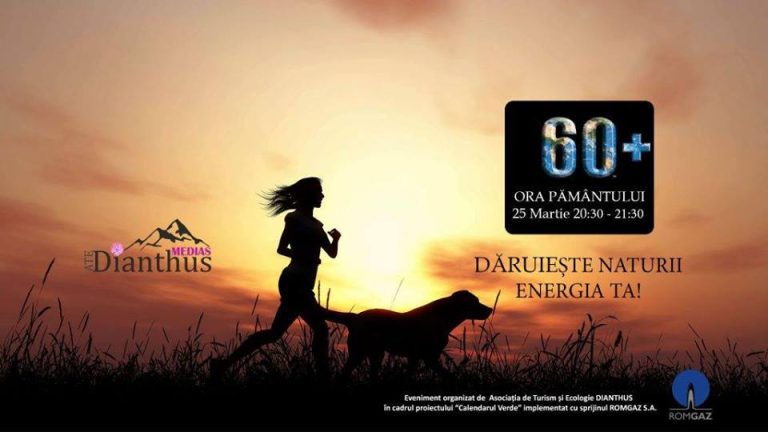 Ora Pământului va fi marcată în 25 martie