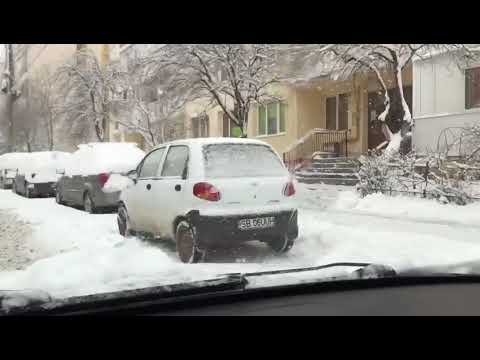 Circulație cu schiurile în Sibiu… la propriu! Foto/Video