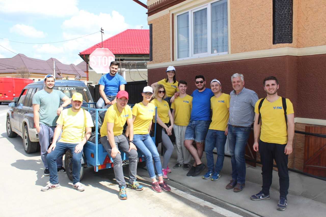 Acțiune de ecologizare la Arpașu de Jos organizată de TNL Sibiu