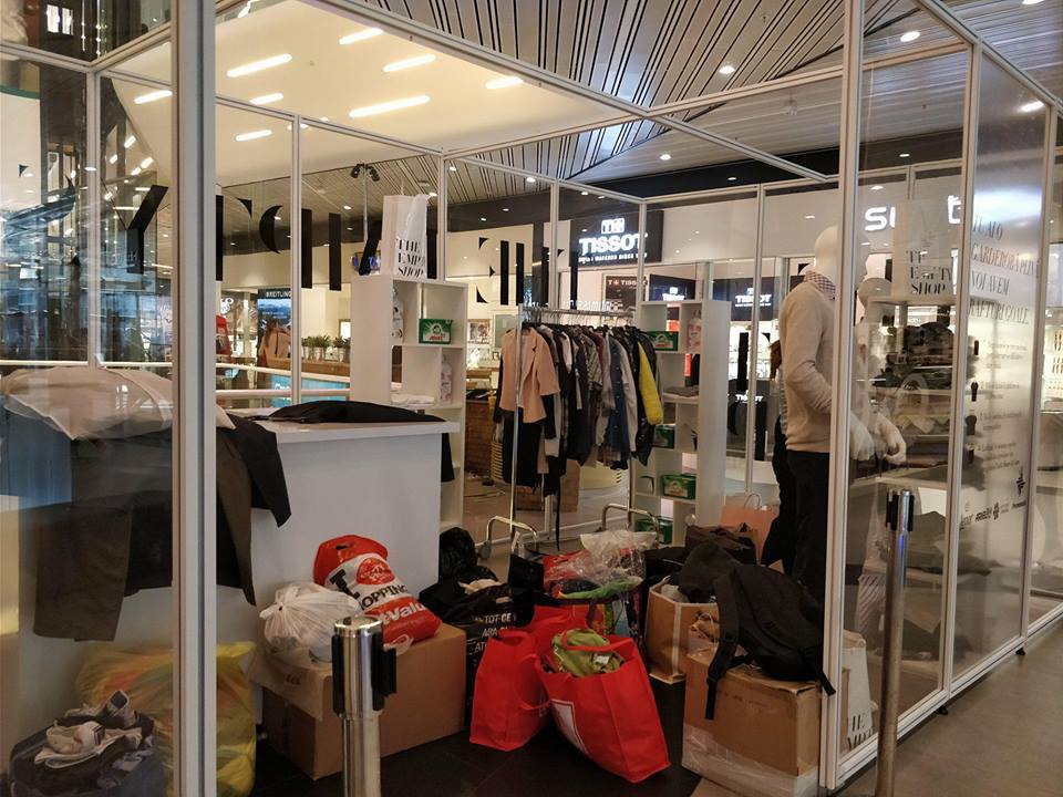 The Empty Shop setează un record național: 30 de tone de haine donate în doar două săptămâni