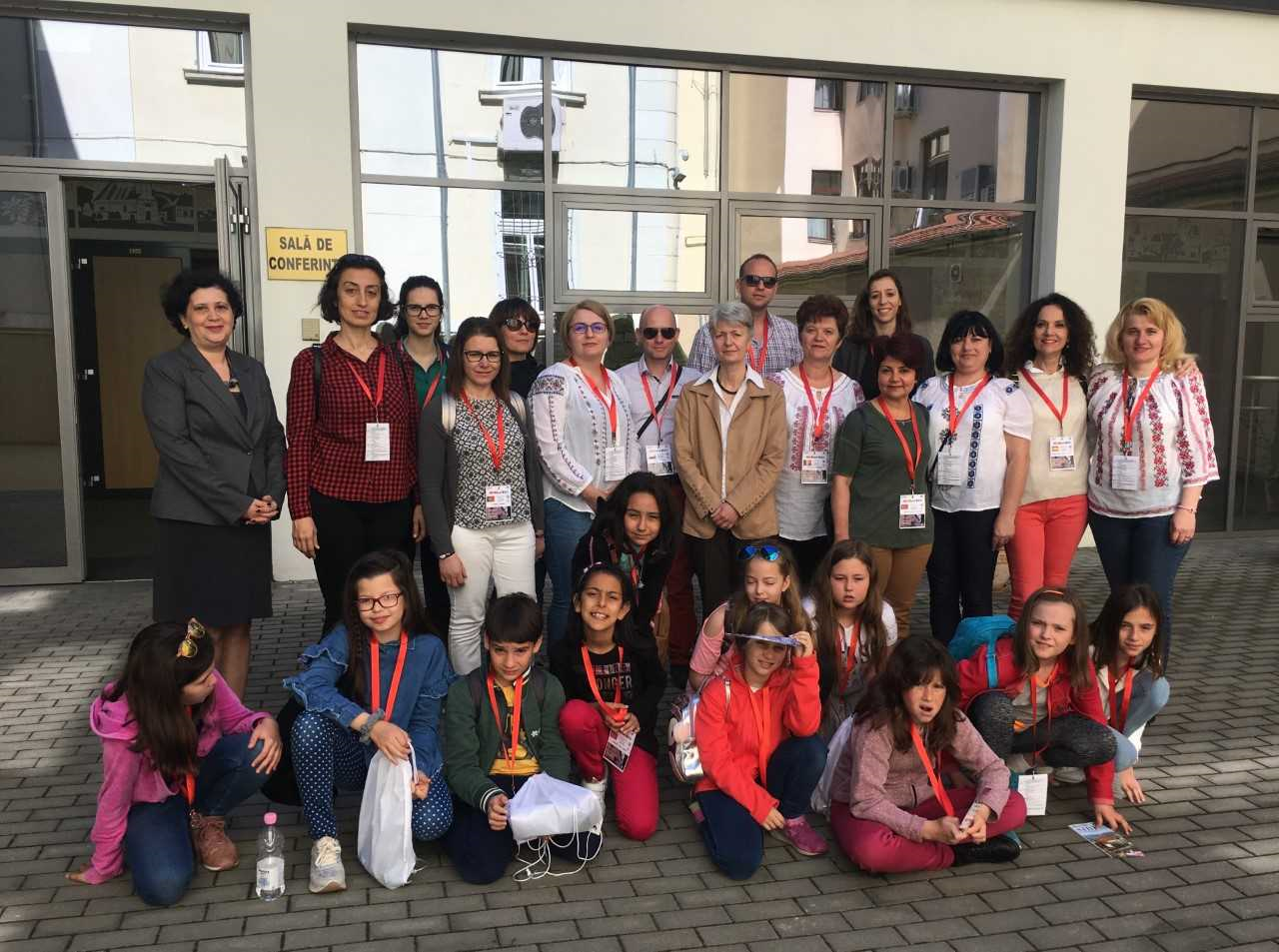 FOTO – Profesori și elevi din cinci țări în vizită la Consiliul Județean Sibiu