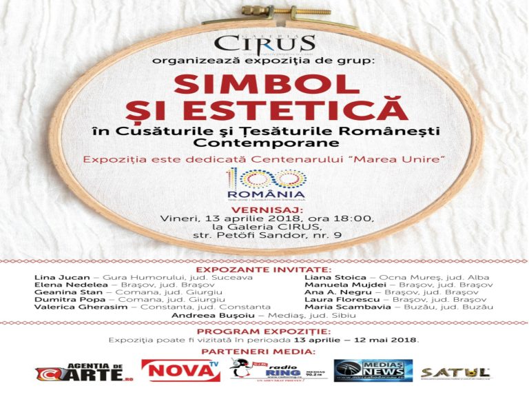 Expoziție dedicată cusăturilor și țesăturilor românești