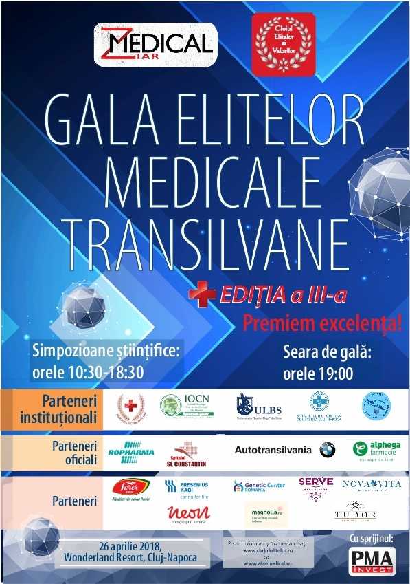 Spitalul Județean Sibiu la Gala Elitelor Medicale Transilvane, ediția a III-a