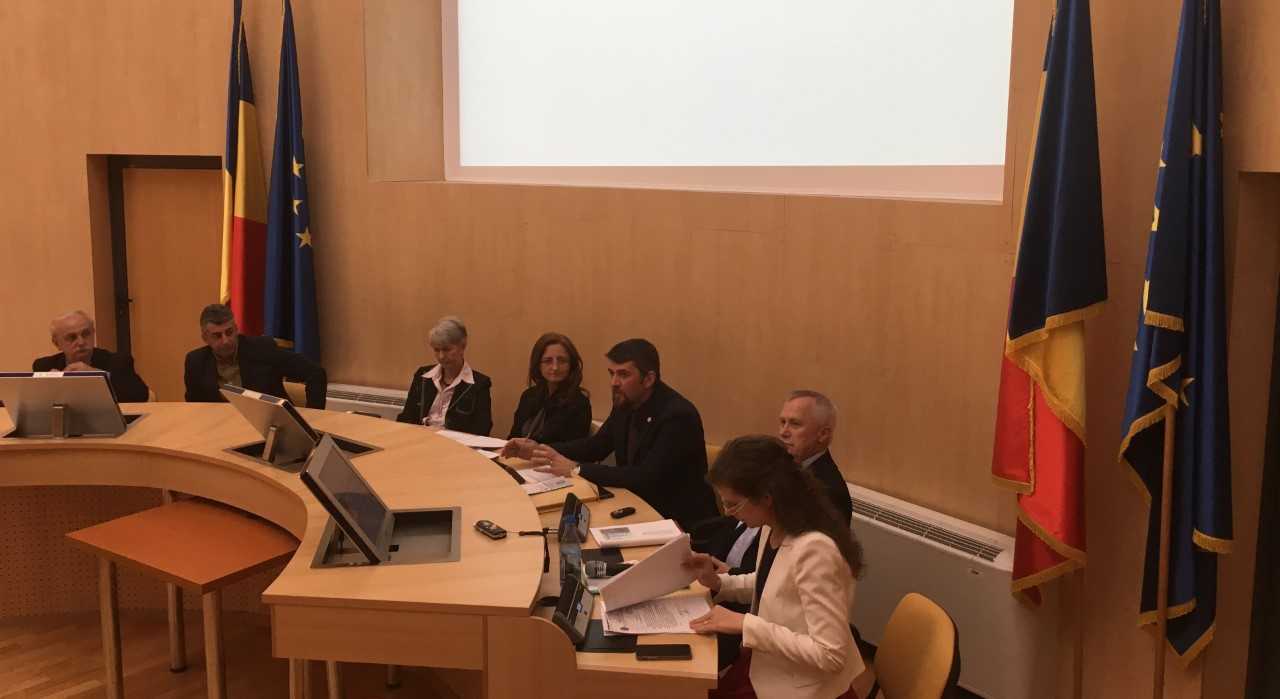 FOTO – Primarii s-au întâlnit cu conducerea Consiliului Județean Sibiu