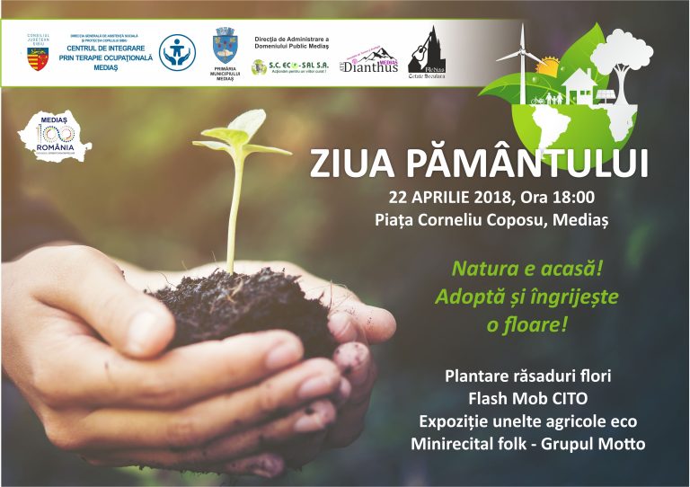 Ziua Pământului va fi sărbătorită la Mediaș