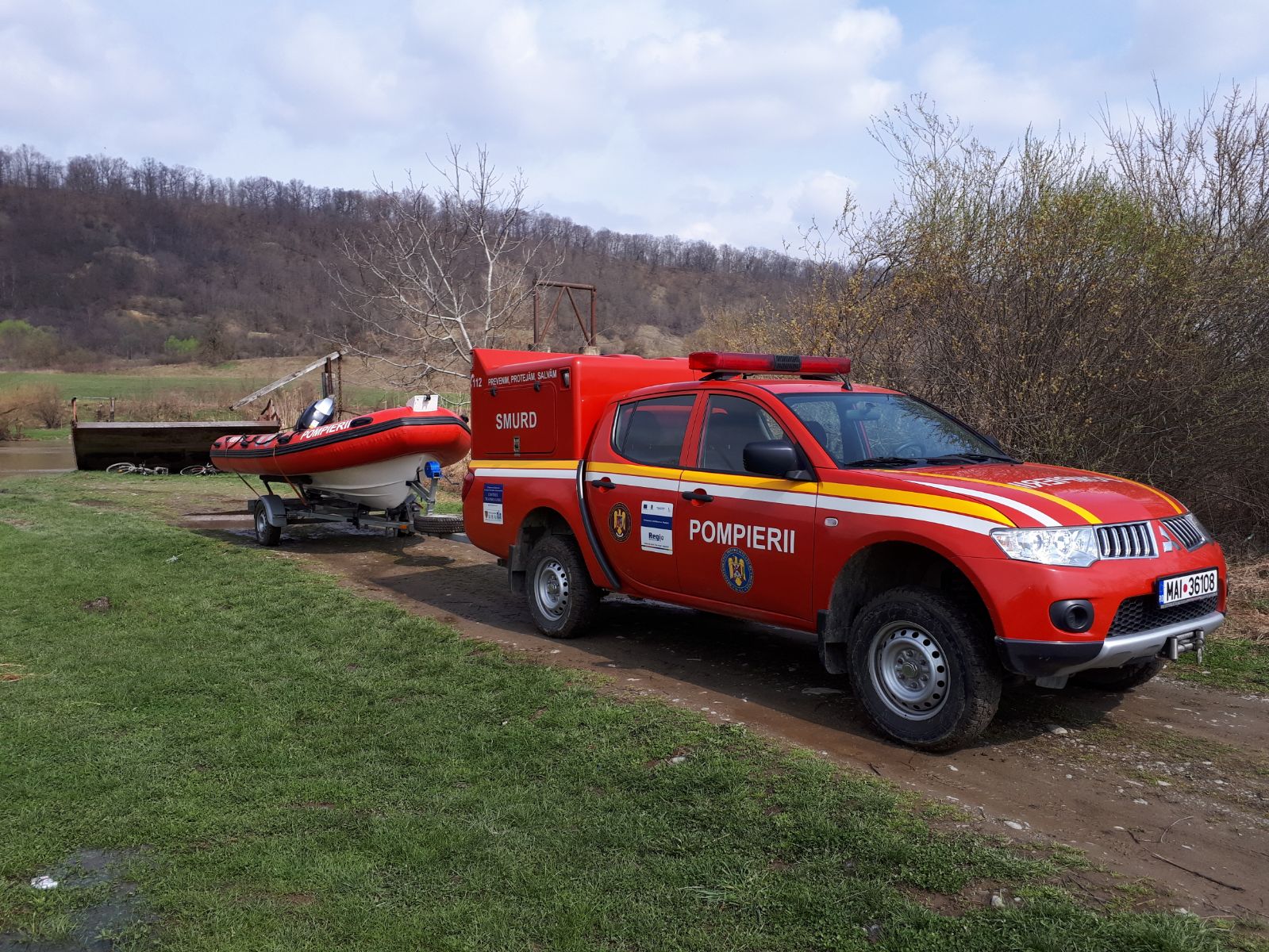 Pompierii au găsit cadavrul unui bărbat în Olt, este posibil să fie bărbatul căutat de o săptămână