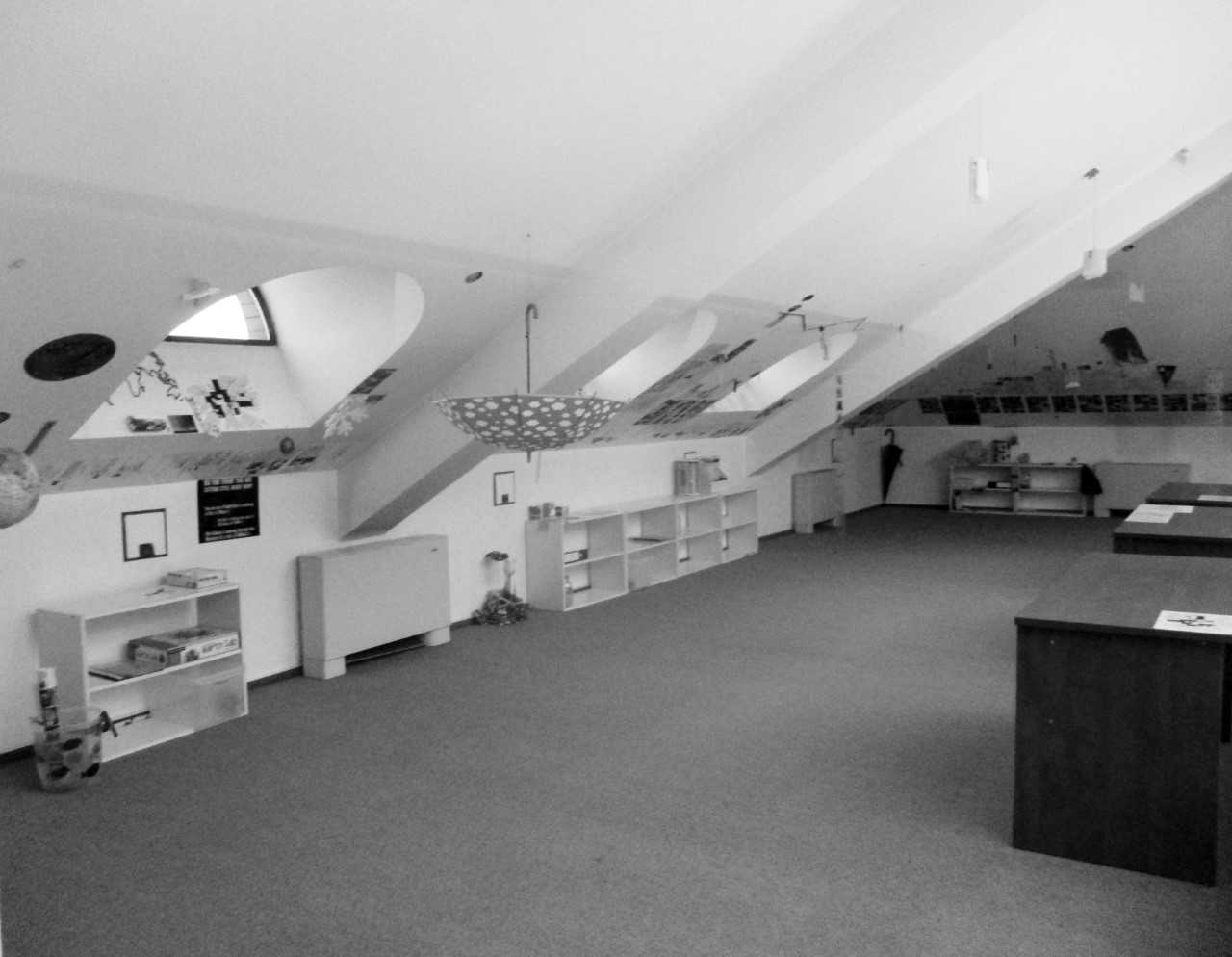 Artista Lia Perjovschi la Biblioteca Județeană ASTRA Sibiu: Spațiul telescopic al cunoașterii