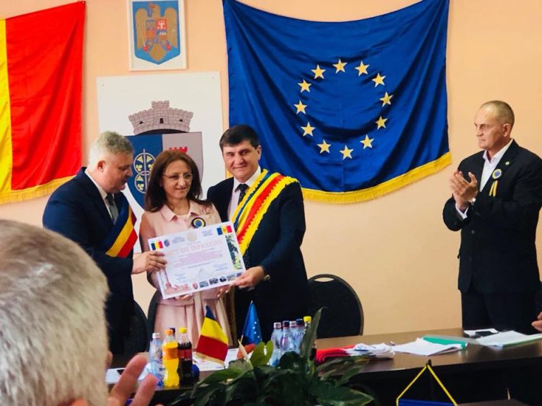 FOTO – Comuna Axente Sever s-a înfrățit cu o localitate din Republica Moldova