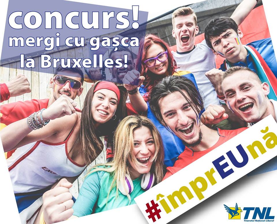 Tinerii liberali sibieni au lansat concursul #împrEUnă