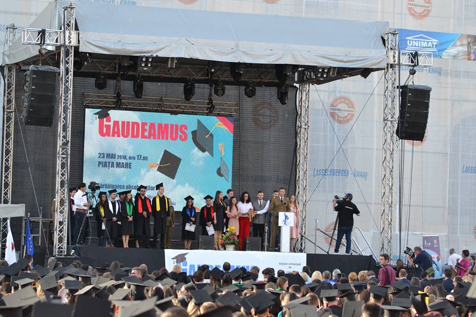 Ghiță Bârsan, rectorul AFT: sunteți promoția Centenarului Marii Uniri!