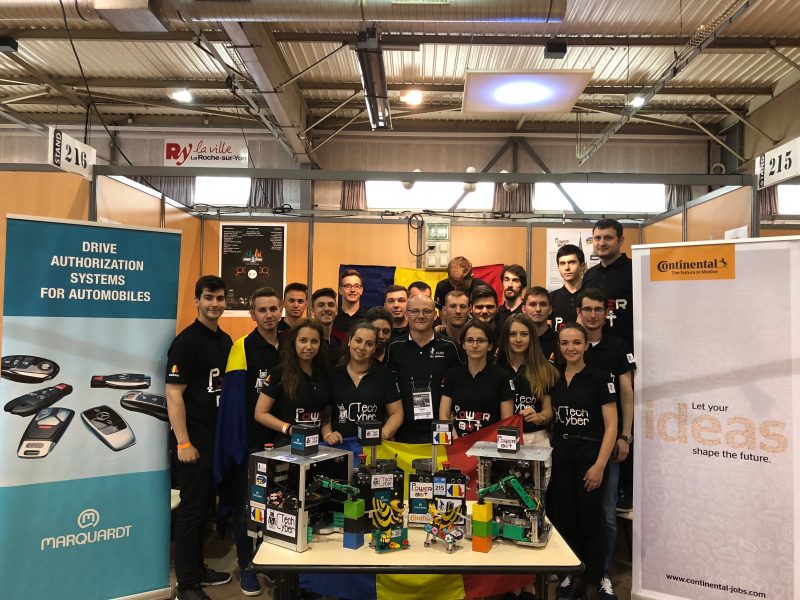 ULBS, locul 7 la Campionatul European de Robotică EUROBOT 2018