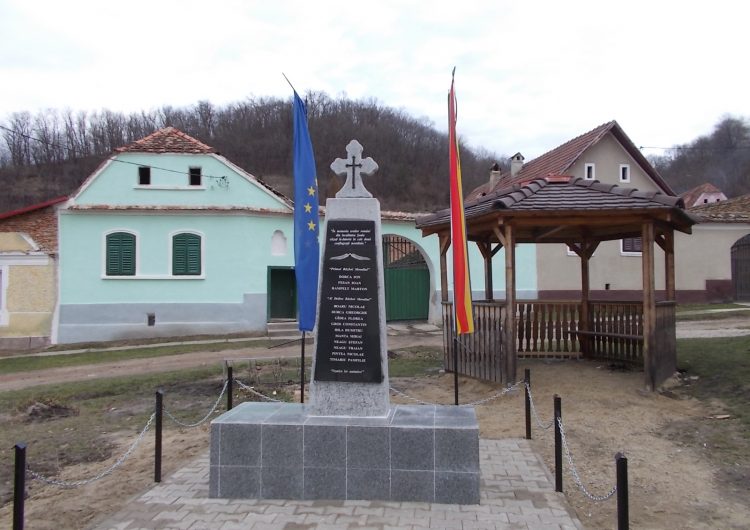 Monumentul Eroilor din Șoala va fi sfințit de Ziua Eroilor