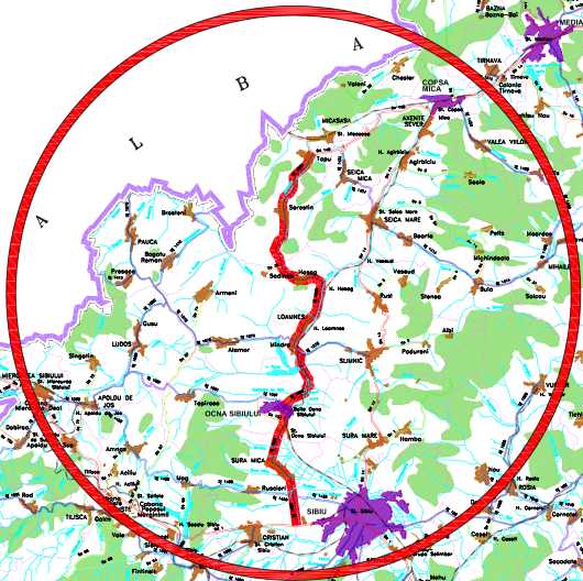 Modernizarea drumului județean DJ 106 A1 – Ocna Sibiului – Loamneș – Șoroștin – Țapu în faza de licitație pentru proiectare