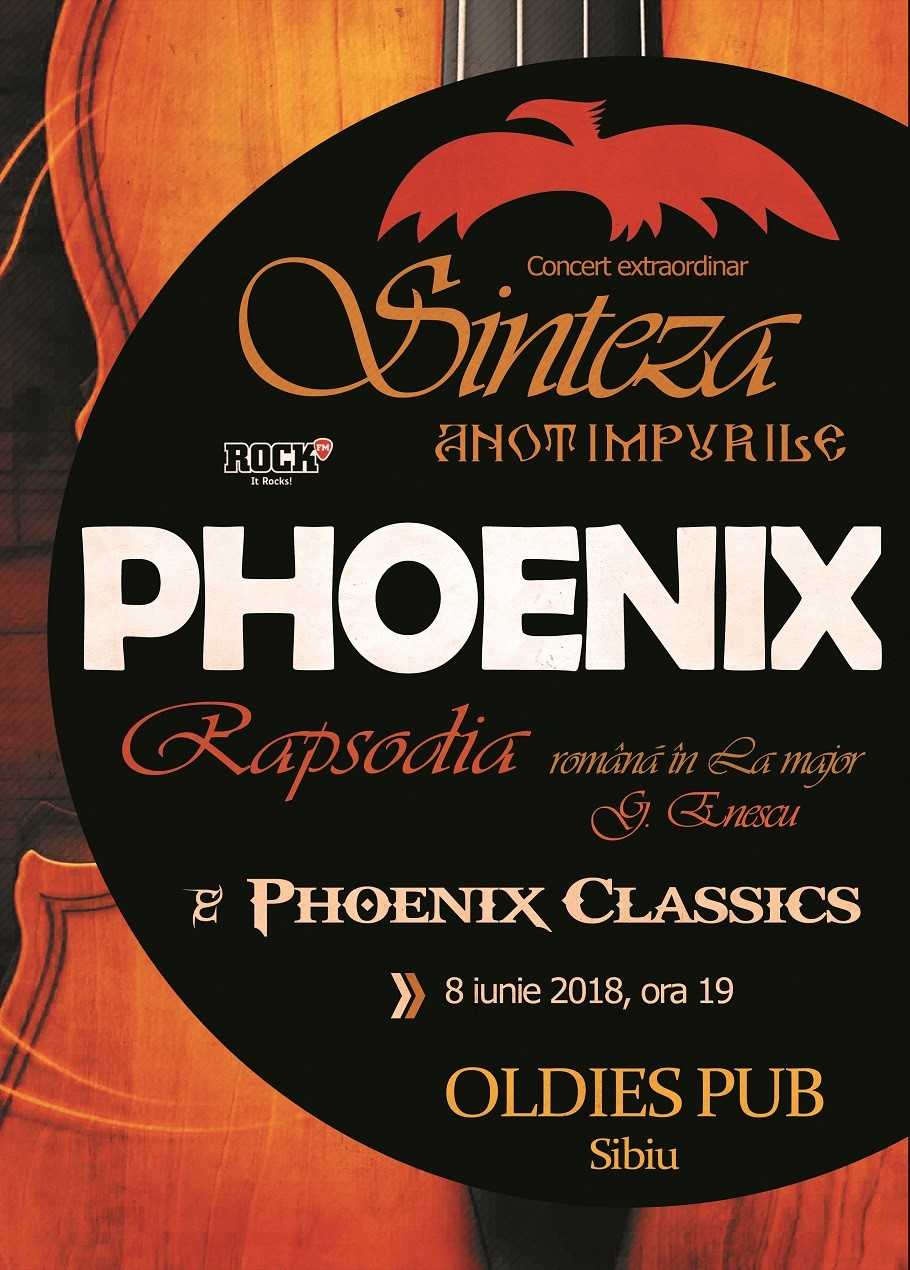 Phoenix revine la Sibiu la cererea publicului cu proiectul „Sinteza – Rapsodia”