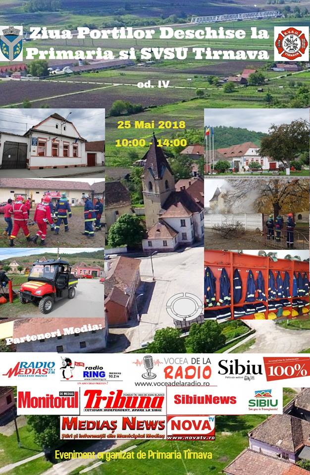 Porți deschise la Primăria și SVSU Tîrnava