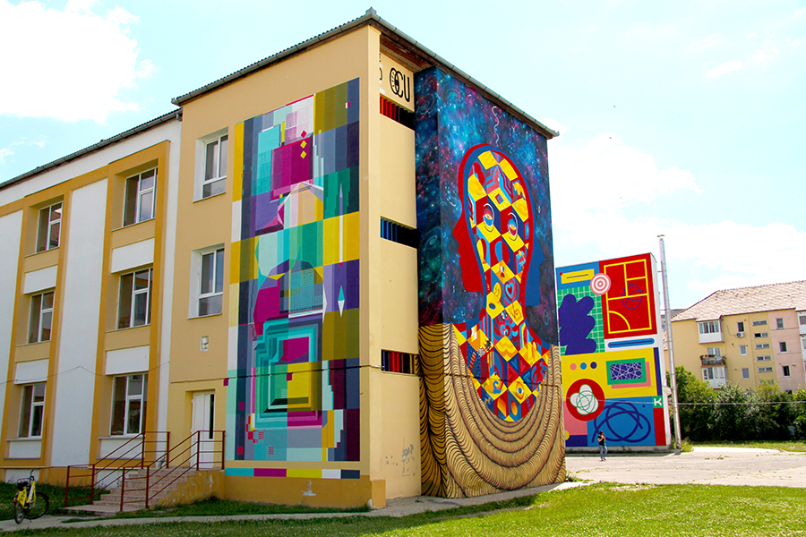O nouă ediție Street Art – SISAF colorează Sibiul