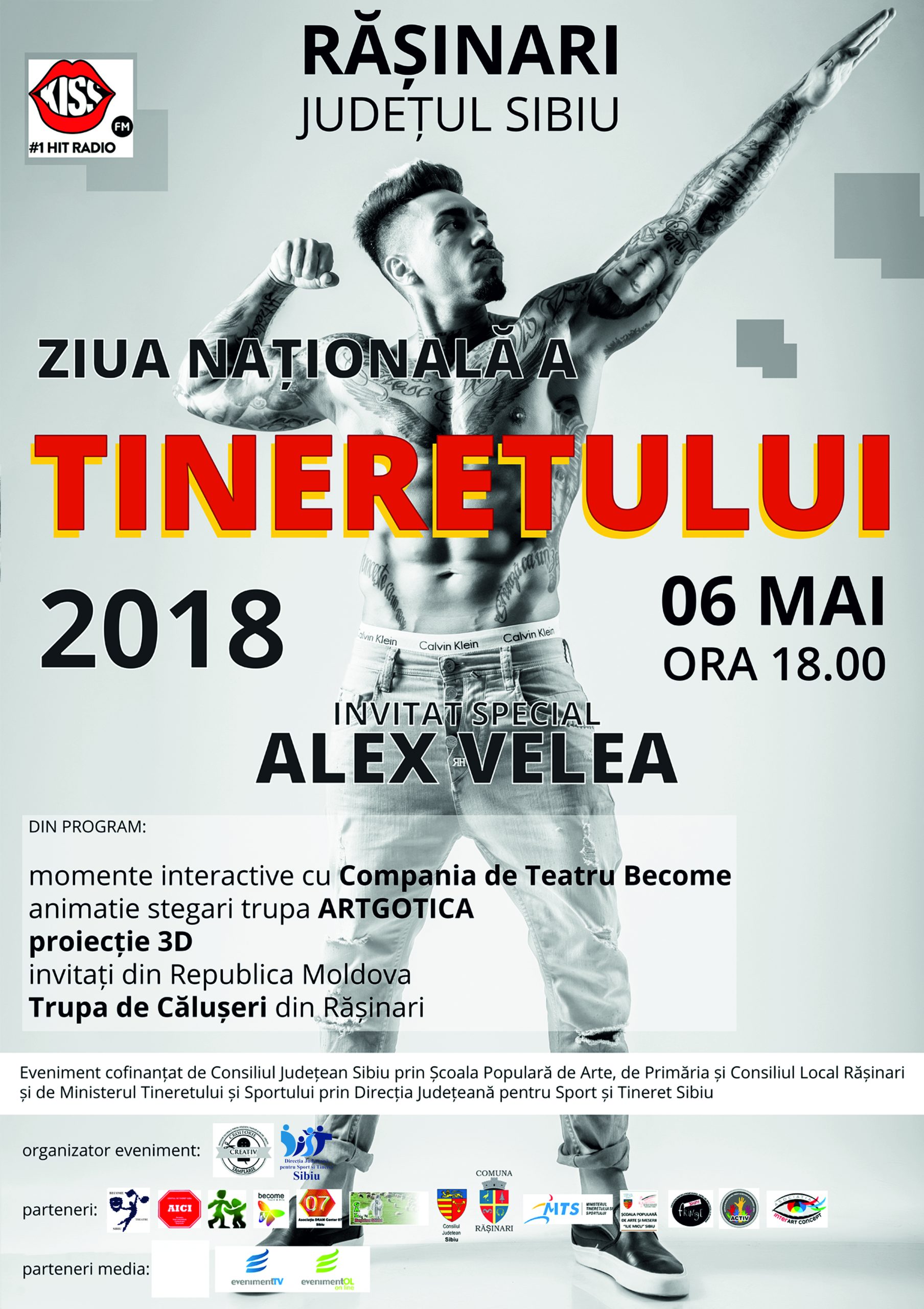 O mie de tineri sunt asteptati sa participe in 6 mai la Ziua Nationala a Tineretului