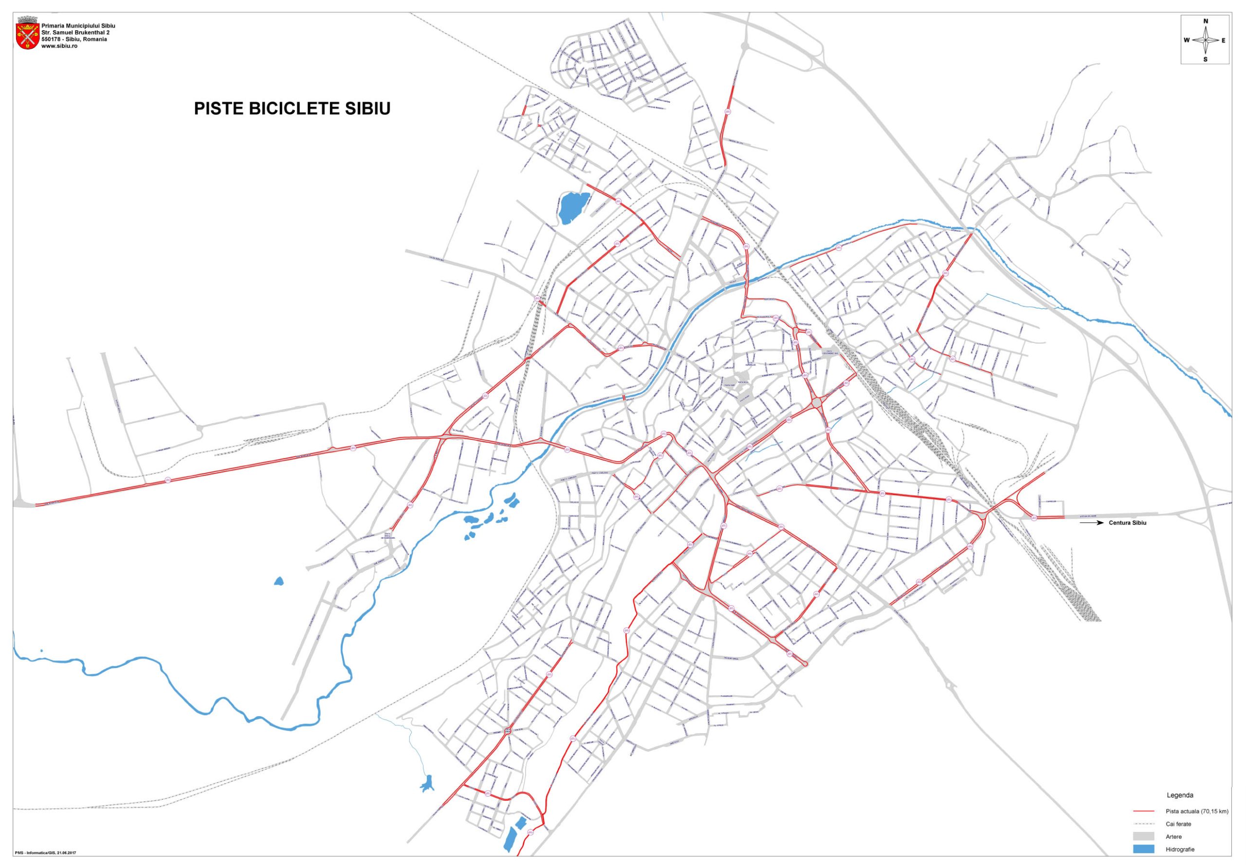 Municipalitatea cere studii pentru construirea pistei de biciclete dintre Strand si Sub Arini