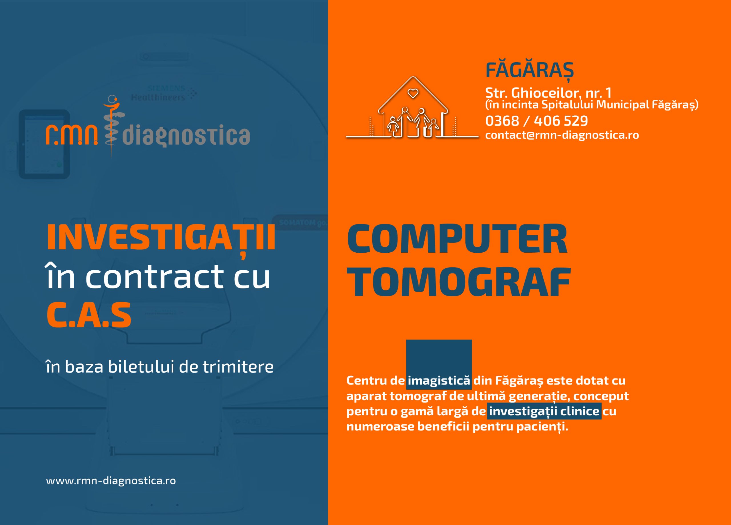 Cel mai nou tip de computer tomograf din România este funcțional la Făgăraș