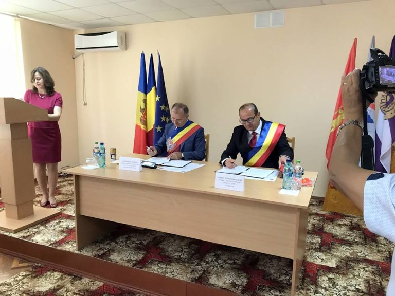 Copșa Mică s-a înfrățit cu o localitate din Republica Moldova