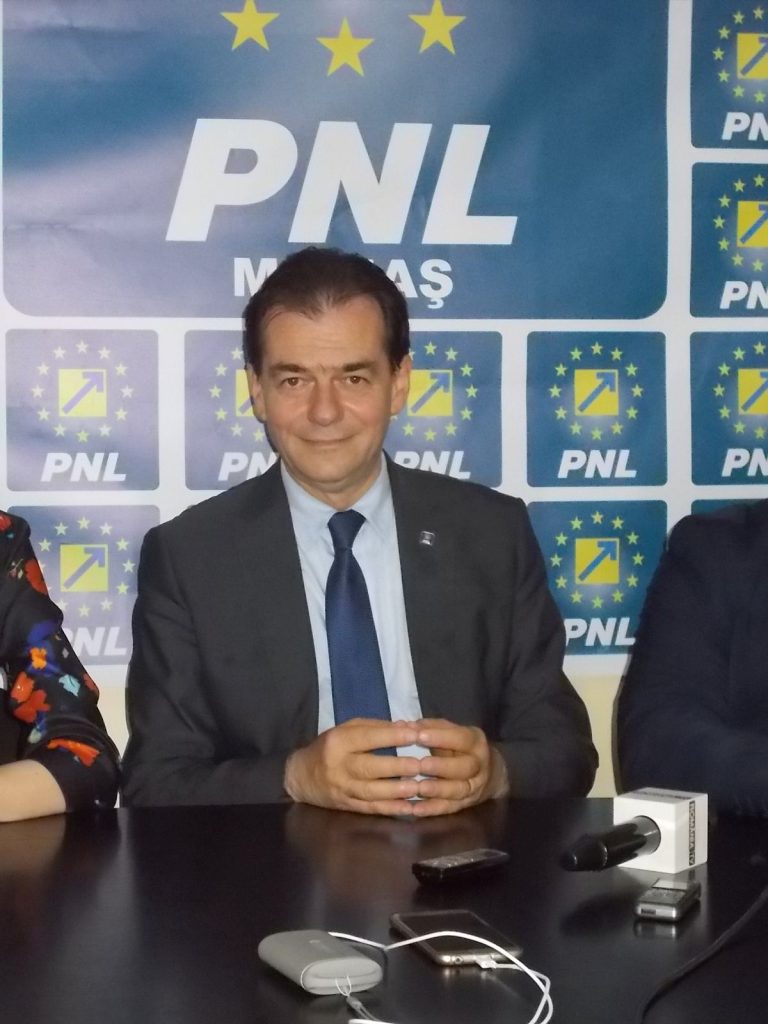 Ludovic Orban la Mediaș: PNL îl susține pe președintele României în privința deciziei referitoare la Laura Codruța Koveși