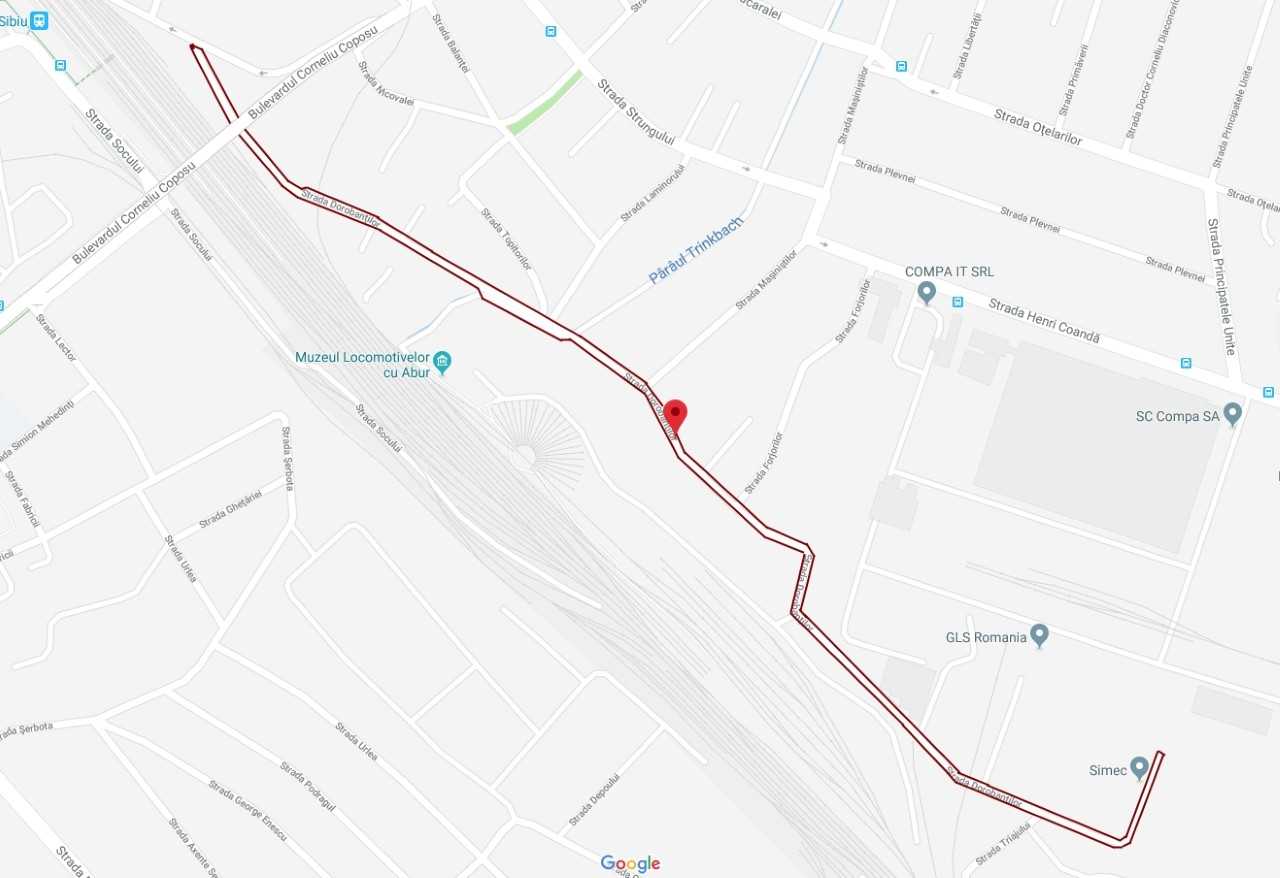 Primăria Sibiu demarează modernizarea străzii Dorobanților